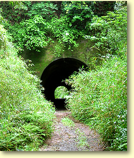 佐々良トンネル跡付近
