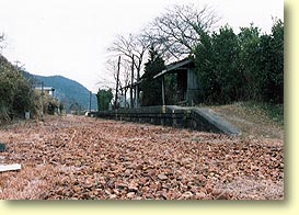 天瀬駅跡
