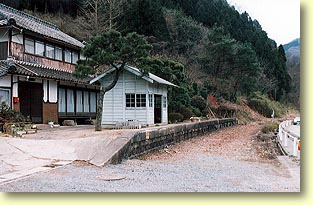 杖谷駅跡