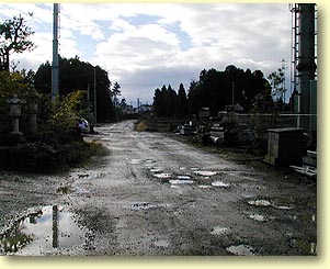 符津町より粟津駅方面