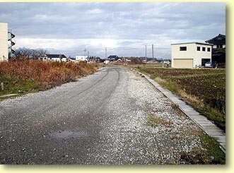 符津町より串茶屋町方面