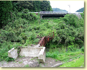 土橋川橋梁跡