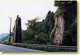 大井川橋梁跡