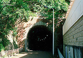 トンネル跡